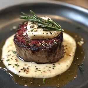 filet mignon boursin