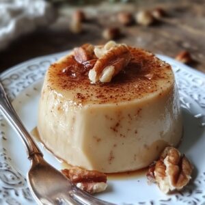 Flan Vanille Pécan Délicieux