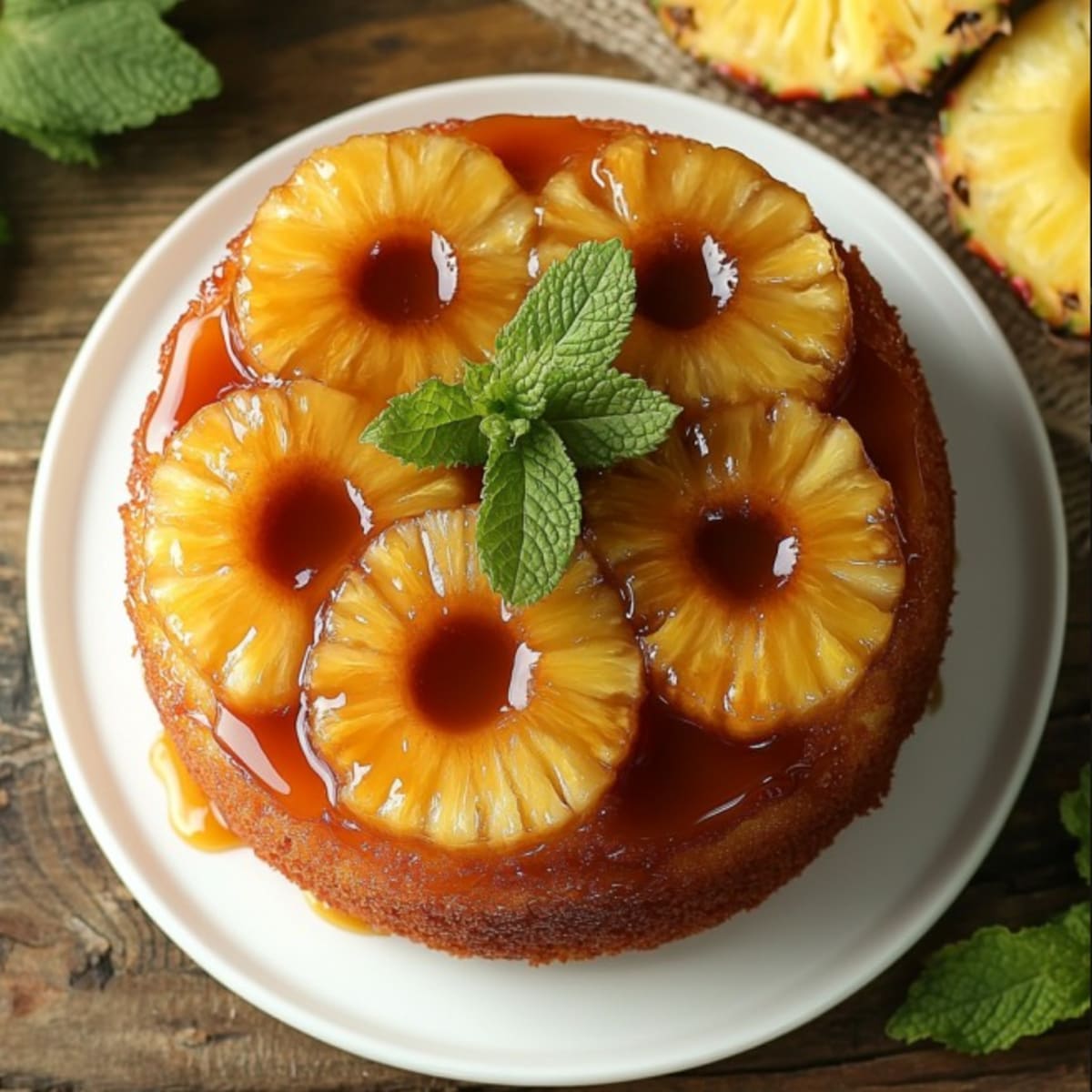 Gâteau Ananas Caramélisé : Délicieuse Recette Facile