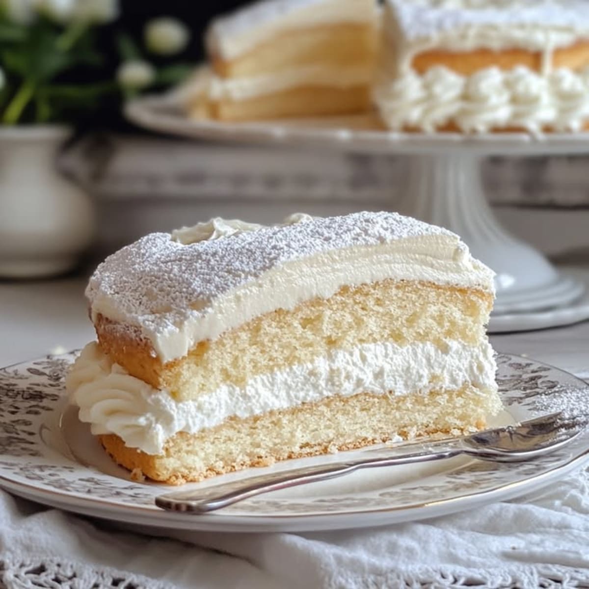 Gâteau Nuage Italien : Douceur et Légèreté