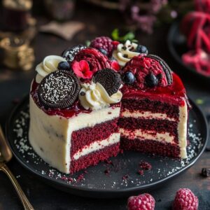 Gâteau Red Velvet Oreo : Recette Irresistible