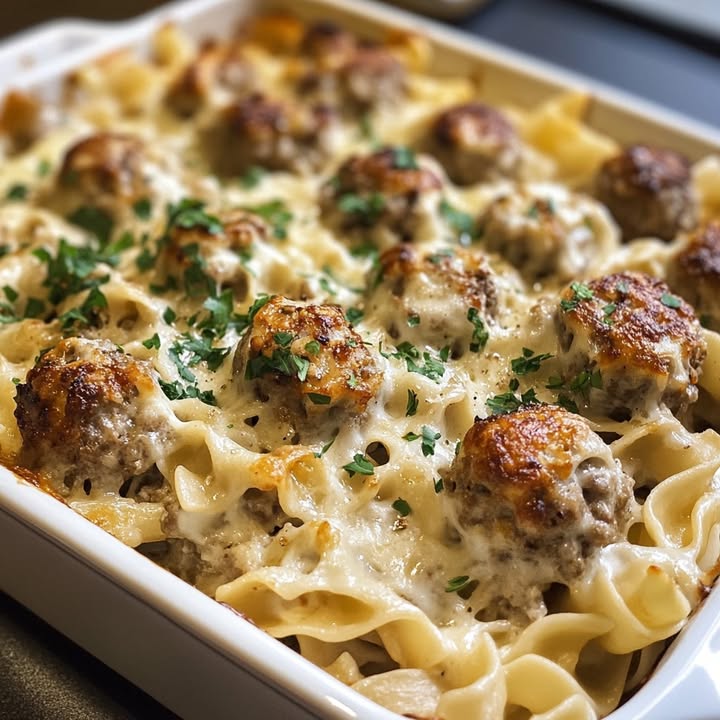 Gratin Boulettes Suédoises
