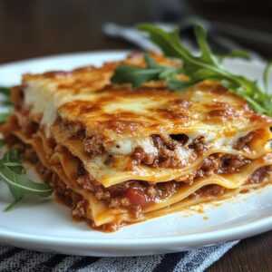 Lasagnes Bolognaise Savoureuses