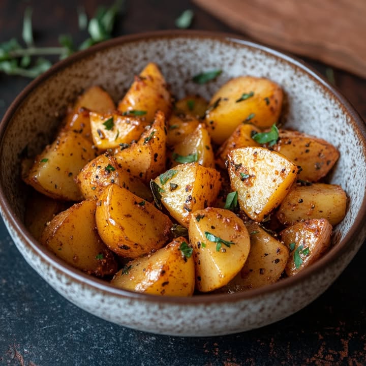 Pommes de Terre Épicées au Four : Recette Facile