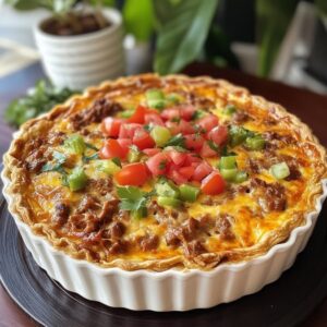 quiche mexicaine savoureuse