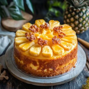 Recette Cake Ananas Moelleux Délicieux et Facile