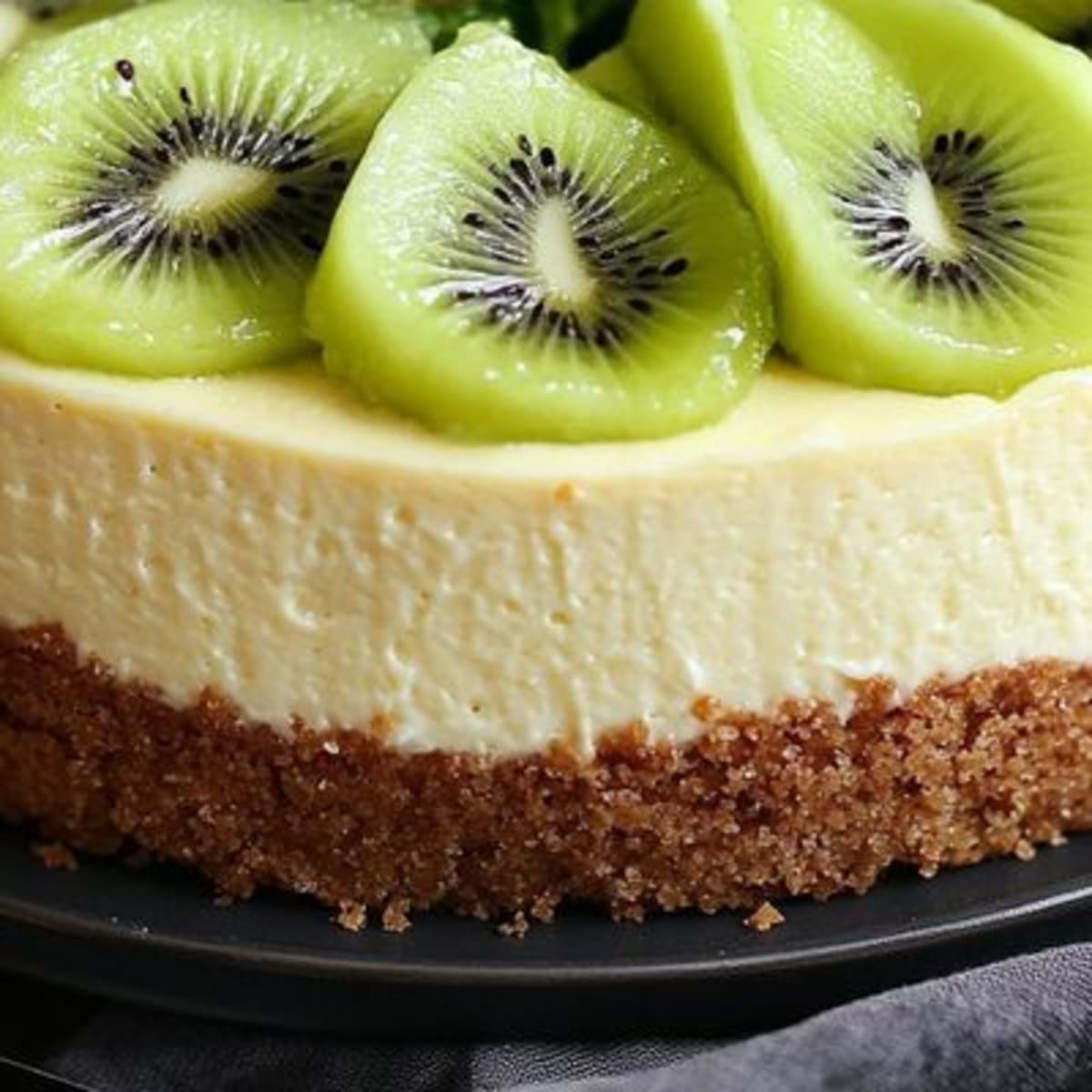 Recette Facile de Cheesecake au Kiwi2