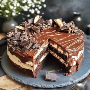 Recette de Cake Marbré Chocolat-Vanille Délicieux