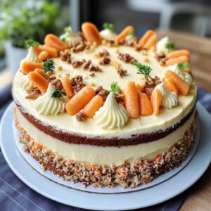 Recette de Carrot Cake Savoureux et Facile