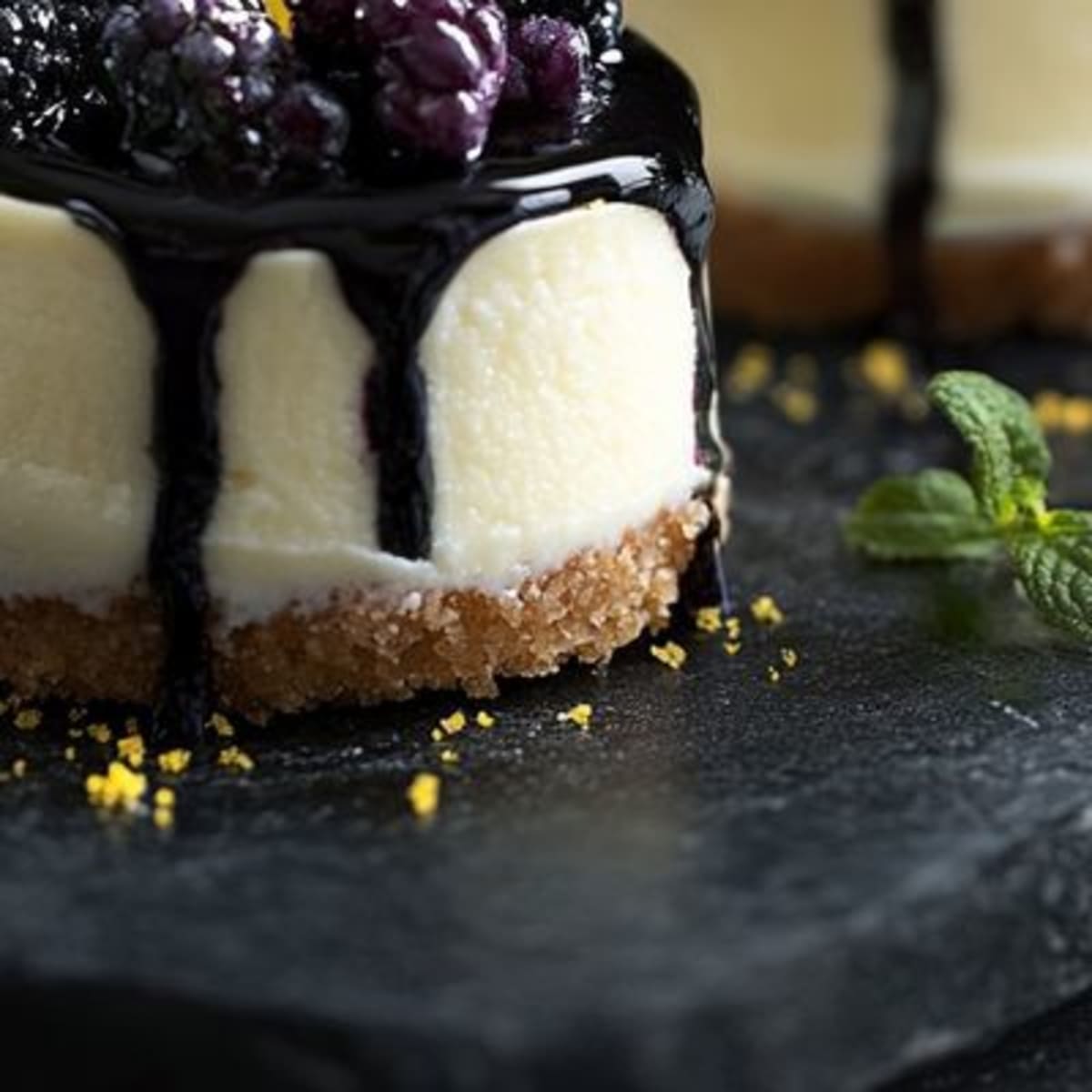 Recette de Cheesecake Citron Myrtille Facile2