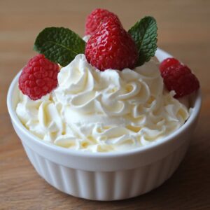 Recette de Crème Chantilly Mascarpone Délicieuse