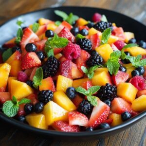 Recette de Salade de Fruits d'Été