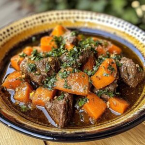 Recette savoureuse de joues de bœuf à l'orange