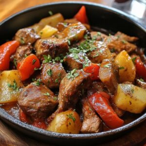 Sauté de Veau Portugais : Recette Savoureuse