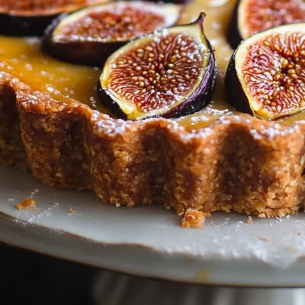 Tarte Figues Orange : Délicieuse Recette Frangipane2