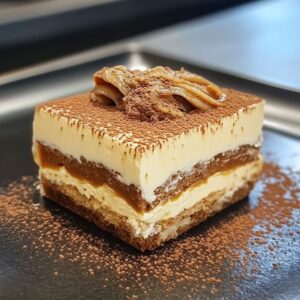 Tiramisu Caramel Sablé