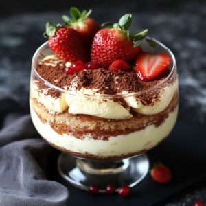 Tiramisu Fraise Limoncello