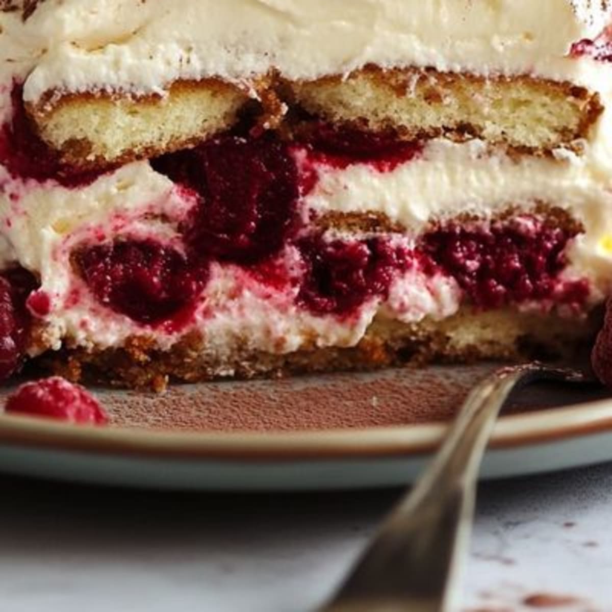 Tiramisu aux Framboises : Délicieux et Simple2