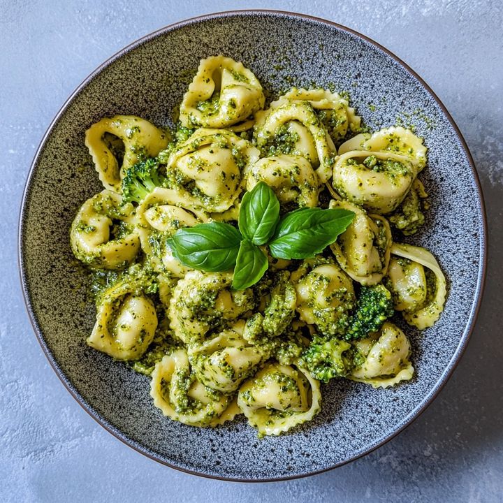 Tortellinis Pesto Brocolis : Recette Savoureuse