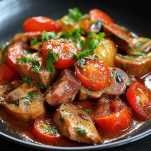 Viande Hachée Tomate Savoureuse