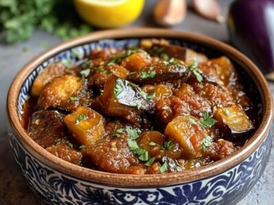 Révélez le Chef en Vous : Recette Inratable du Confit d’Aubergine Épicé Maison