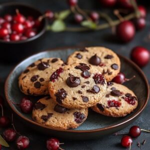 Biscuits Chocolat Cerise