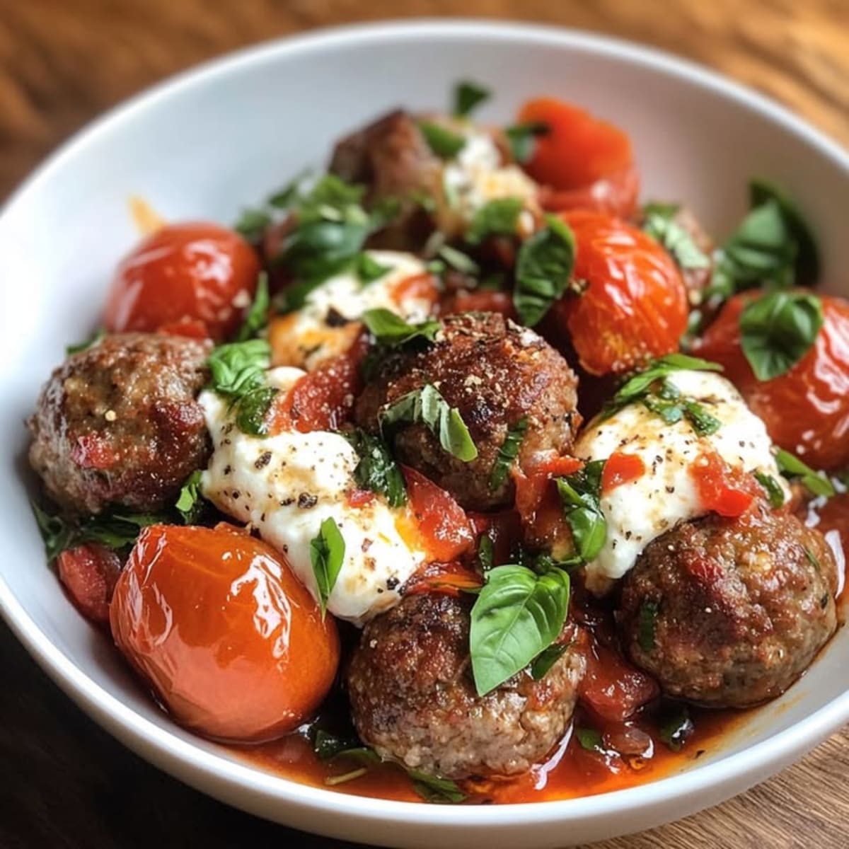 Boulettes Mozzarella Tomates : Recette Facile et Savoureuse