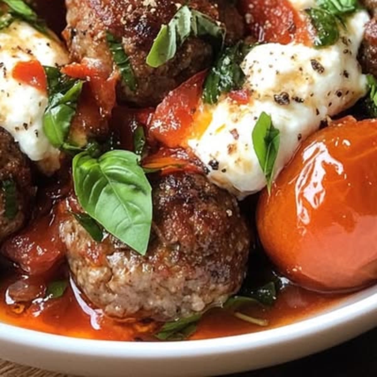 Boulettes Mozzarella Tomates : Recette Facile et Savoureuse2