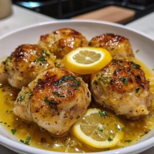 Boulettes Poulet Citron