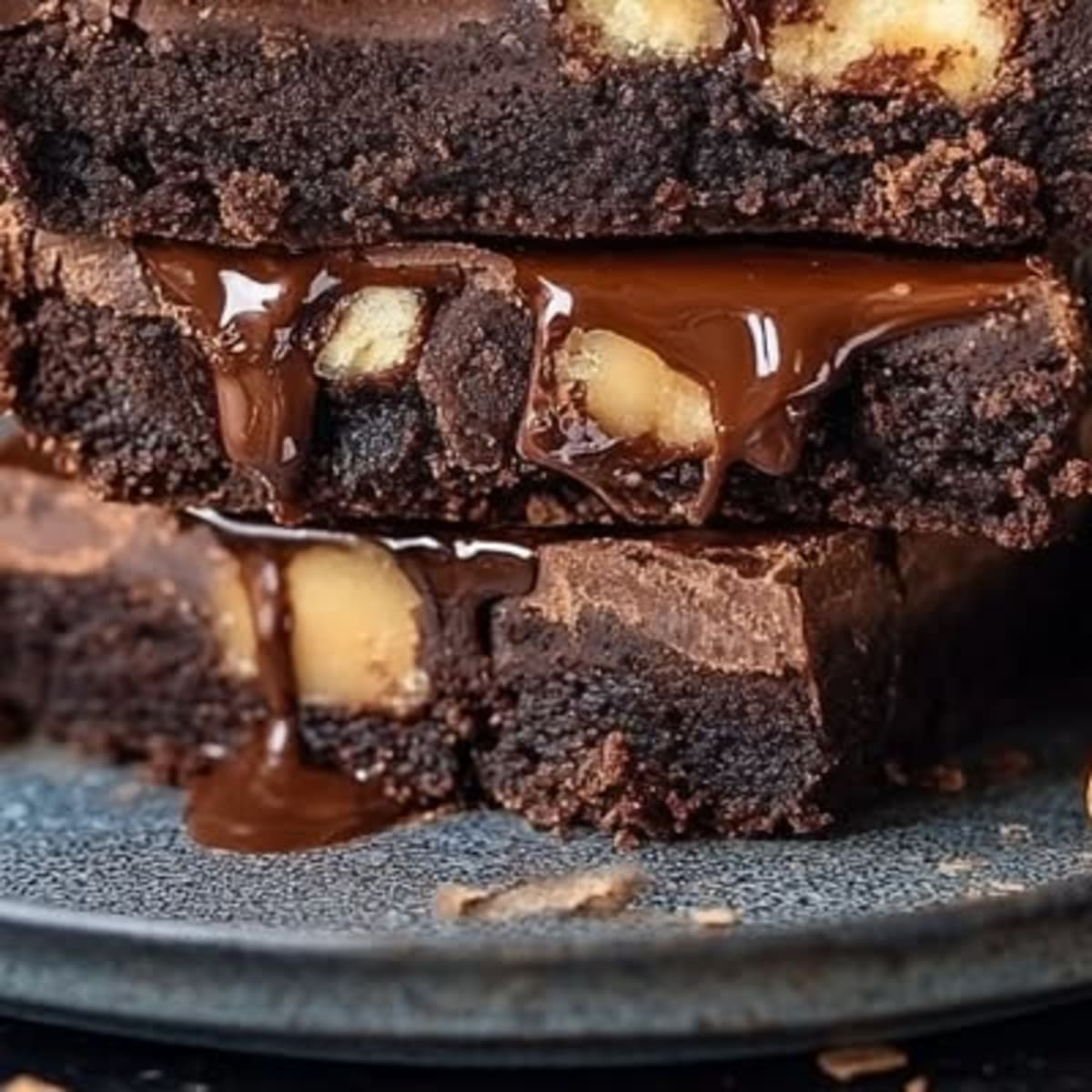 Brownie Cacahuètes Caramelisées2