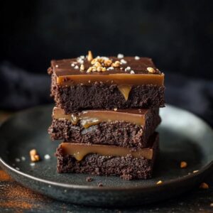 Brownie Chocolat Caramel