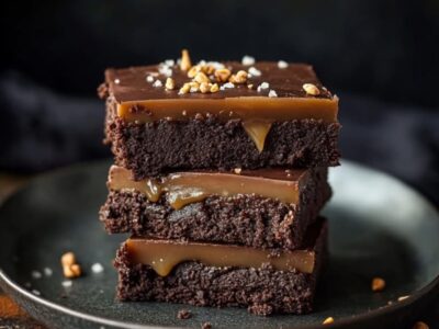 Recette Irresistible de Brownie Chocolat Caramel au Beurre Salé pour les Amoureux de Gourmandise