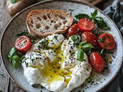 Découvrez Comment Préparer une Délicieuse Burrata Panée en Quelques Minutes : Recette Facile et Rapide !