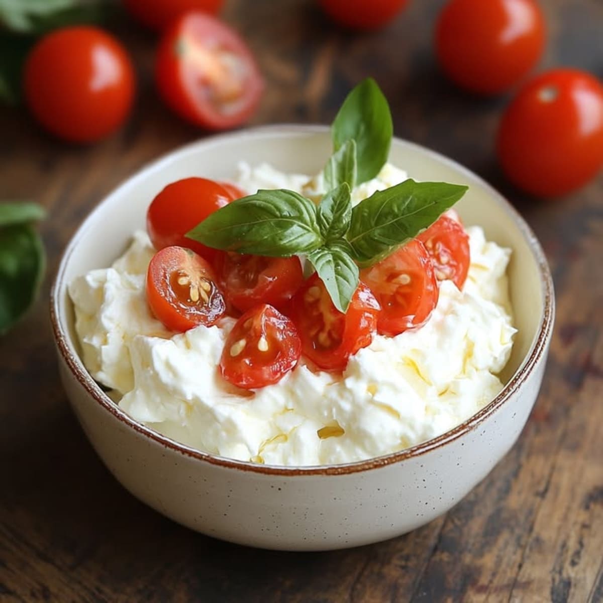 Chèvre Tomates Crème