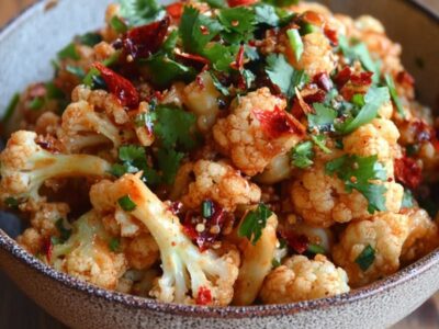 Recette Spectaculaire de Chou-Fleur Façon General Tso: Un Délice Végétarien Croustillant et Épicé