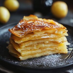 Crêpe Pomme Caramélisée