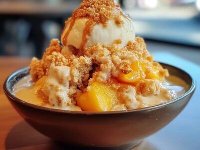 Créez le Dessert Parfait : Guide Pas-à-Pas pour un Peach Cobbler Inégalable