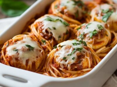 Recette Facile et Exquise : Comment Préparer des Roulés de Dinde au Spaghetti pour Impressionner vos Invités