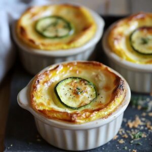 Flans Courgettes Savoureux