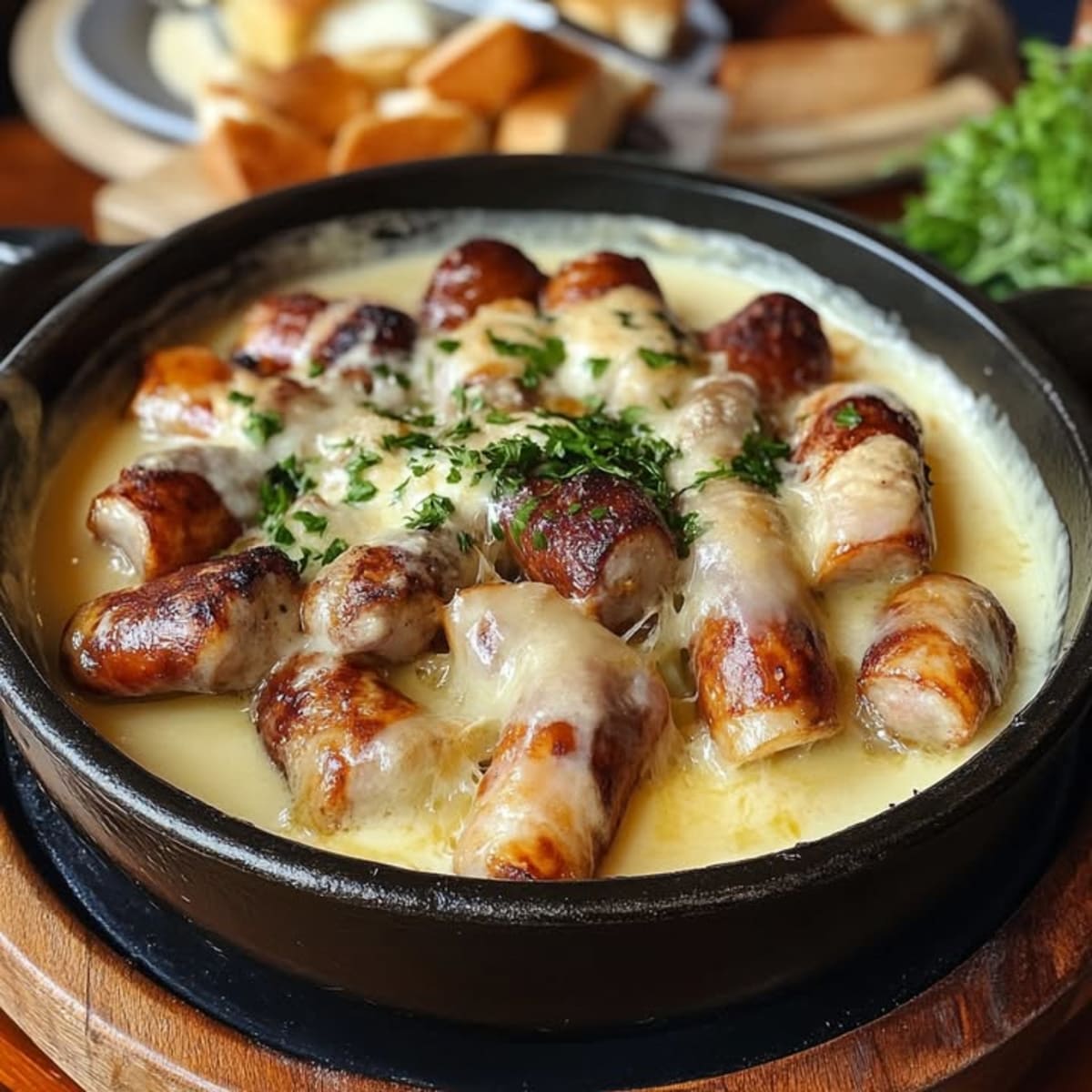 Fondue Endives Saucisses