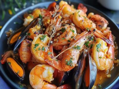 Découvrez la Recette Explosive du Méli-Mélo de Fruits de Mer au Safran : Un Voyage Culinaires aux Saveurs Intenses!