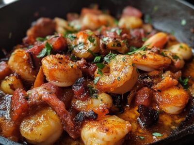 Recette Époustouflante de Gambas au Chorizo : Un Mélange Audacieux de Saveurs pour Éveiller vos Papilles !