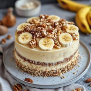 Gâteau Banane Pécan