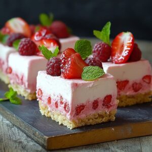 Gâteau Fraise Fromage