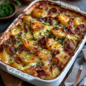 Gratin Chorizo Savoureux