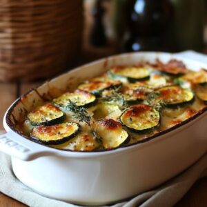 Gratin Courgettes Viande Hachée : Recette Facile