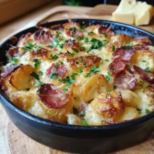 Gratin Crozets Chorizo