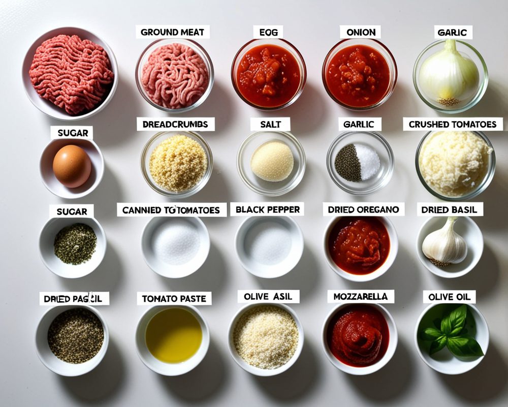 ingredients-de-la-recette-boulettes-mozza-italiennes-recette-savoureuse-facile