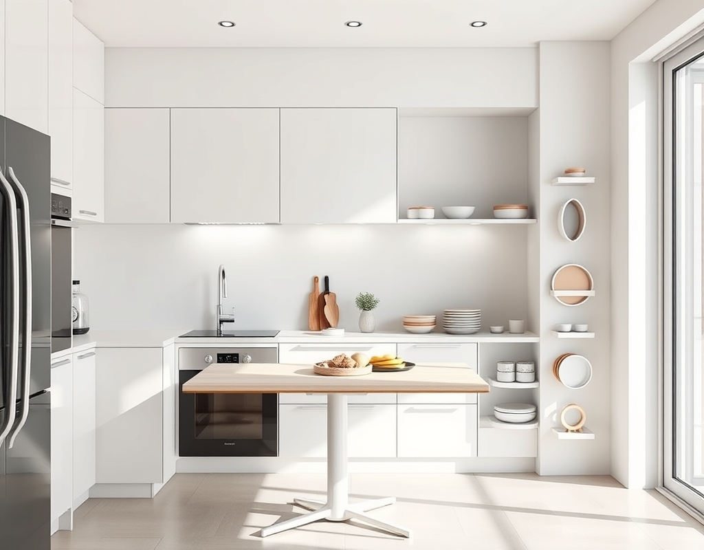 10 Astuces Incontournables pour Optimiser le Rangement dans des Cuisines Minimalistes