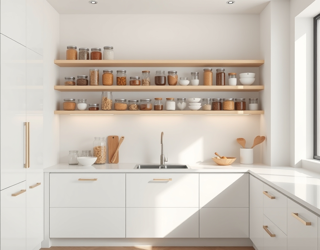 10 Astuces Incontournables pour Optimiser le Rangement dans des Cuisines Minimalistes